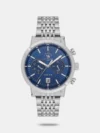Designed to suit the preference of urban women, this analog watch from the collection by Santa Barbara Polo & Racquet Club is sure to make a style statement. Secured by a mineral glass, the silver rectangular dial is protected in a case. It exhibits crown for time adjustment. The stainless steel strap flaunts a multi hue that accentuates the look of the watch. Moreover, it is fitted with a fold-over clasp to ensure a secure fit on the wrist.