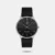The laconic design of this watch brings a sense of stability amidst the everyday hustle. An ultra-thin wristwatch with a steel case featuring both matte and polished finishes. The dial, crafted using Sunray technology, is adorned with the brand logo and applied stroke markers for a refined touch. Narrow rectangular baton-style hands ensure precise timekeeping. Sapphire crystal provides durability and clarity, while the fluted crown adds craftsmanship. The comfortable leather strap with a clasp offers a secure and reliable fit.
