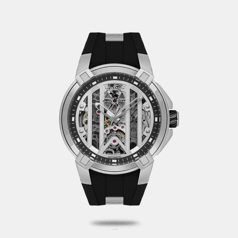 Santa Barbara Polo & Racquet Club Quartz Silver Dial Automatic Watch for - Men SB.1.10605-1