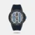 Amaze everyone around you by wearing this men's analog watch from the collection by Santa Barbara Polo & Racquet Club. The silver round dial is protected by a mineral glass. It features crown for time adjustment. The rubber strap comes in a navy hue that further elevates the look of the timekeeper. Besides, it is completed with a buckle clasp to ensure a secure fit on the wrist.