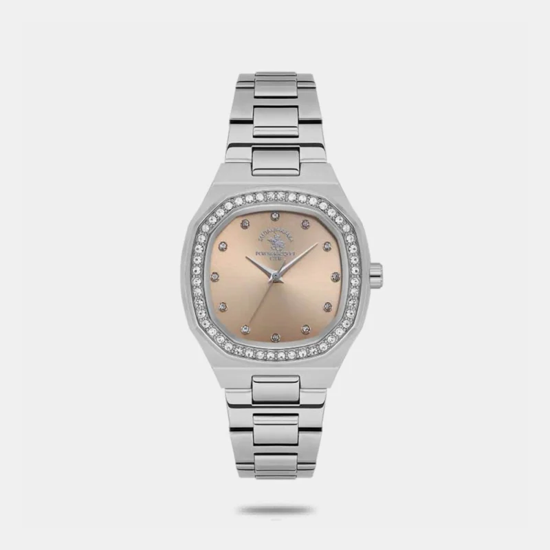 Santa Barbara Polo & Racquet Club Quartz Brown Dial Watch for - Women  SB.1.10625-2