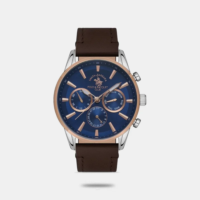 Santa Barbara Polo & Racquet Club Chronograph Blue Dial Men's Watch-SB.1.10419-2