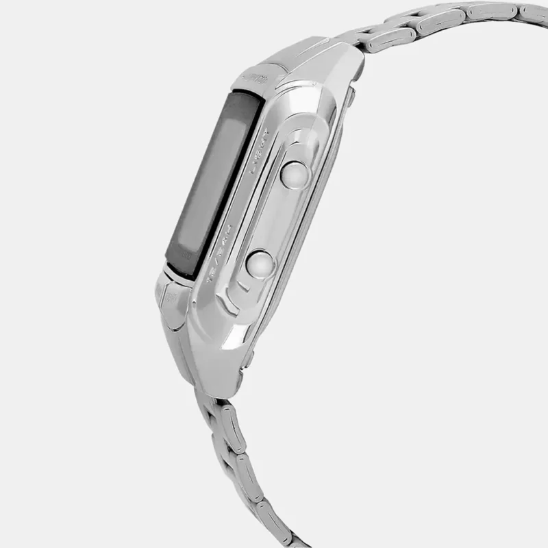 Casio Vintage Silver Digital Unisex Stainless Steel Watch DB27 - DB-360-1ASDF - Image 2
