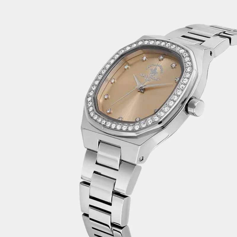 Santa Barbara Polo & Racquet Club Quartz Brown Dial Watch for - Women  SB.1.10625-2 - Image 2