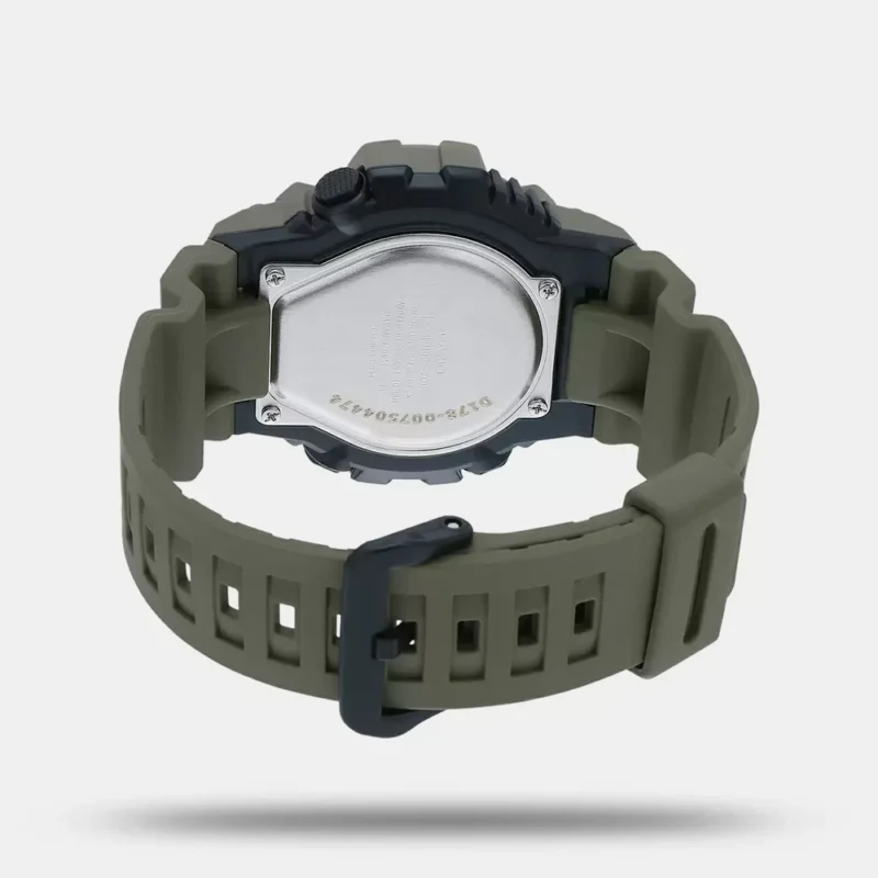 Casio Youth Series Analog-Digital Black Dial Men's Watch - HDC-700-3A2VDF - D178 - Image 3