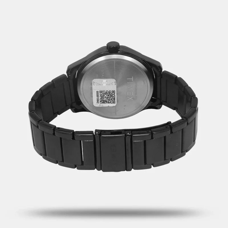 Timex Men Quartz Black Dial Multi-Function Stainless Steel Watch TW0TG7630 - Image 4