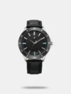 Amaze everyone around you by wearing this men's watch from the collection by Fastrack. The blue round dial is protected by a sapphire glass. It features crown for time adjustment. The leather strap comes in a brown hue that further elevates the look of the timekeeper. Besides, it is completed with a buckle clasp to ensure a secure fit on the wrist.