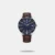 Amaze everyone around you by wearing this men's watch from the collection by Fastrack. The blue round dial is protected by a sapphire glass. It features crown for time adjustment. The leather strap comes in a brown hue that further elevates the look of the timekeeper. Besides, it is completed with a buckle clasp to ensure a secure fit on the wrist.