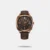A sophisticated accessory for any occasion, this timepiece from the house of FASTRACK scores all points. This watch is designed with a sleek leather strap and has a round dial. The bold markers ensure a glossy finish, and the water-resistant feature protects up to 30m.