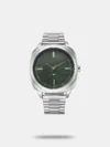 A sophisticated accessory for any occasion, this timepiece from the house of FASTRACK scores all points. This watch is designed with a sleek leather strap and has a round dial. The bold markers ensure a glossy finish, and the water-resistant feature protects up to 30m.