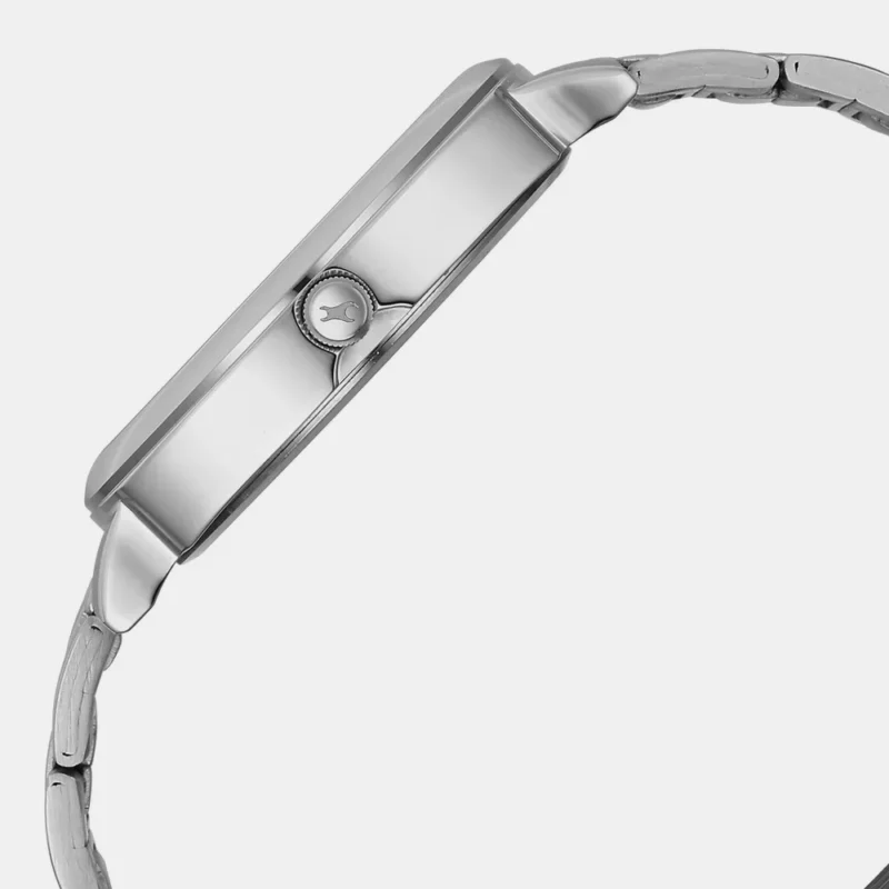 Fastrack Stunners X Quartz Analog Blue Dial Stainless Steel Strap Watch For Guys 38164SM01 - Image 4