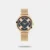 Fastrack Fit Outs Quartz Analog Black Dial Metal Strap Watch for Girls 6291WM01