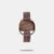 Fastrack Style Up Quartz Analog Brown Dial Brown Stainless Steel Strap Watch For Girls 6307QM01