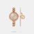 Fastrack Pulse Quartz Analog Rose Gold Dial Metal Strap Watch For Girls 6311WM01F