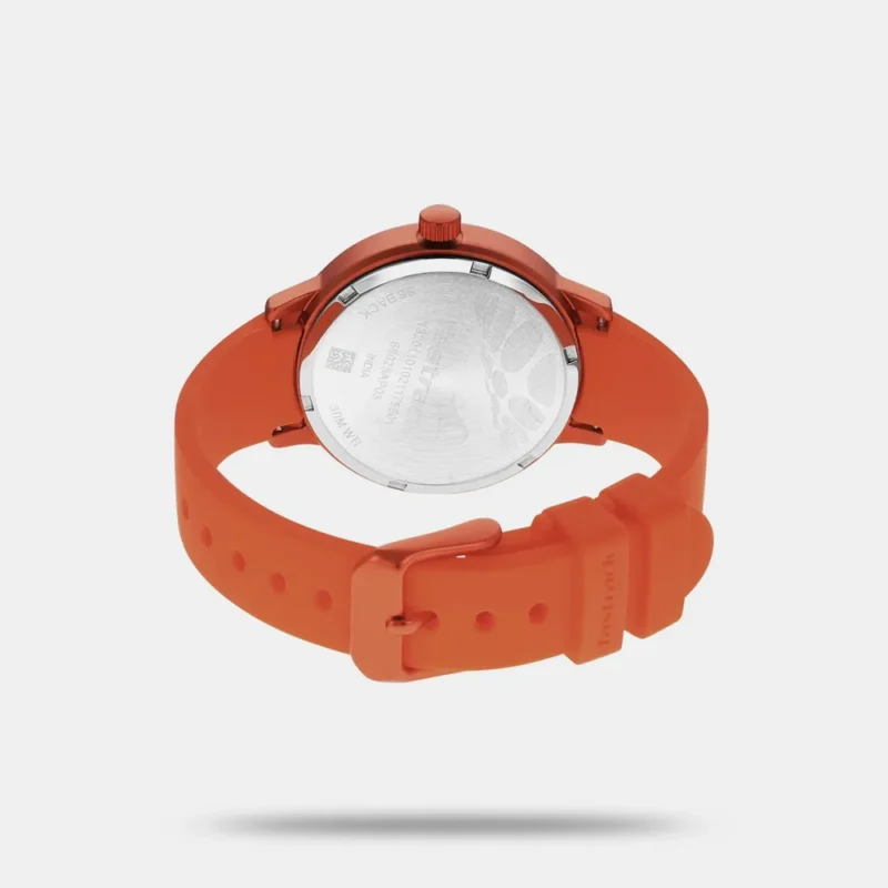 Fastrack Pop Colours Orange Dial Silicone Strap Watch for Girls 68025AP03 - Image 3
