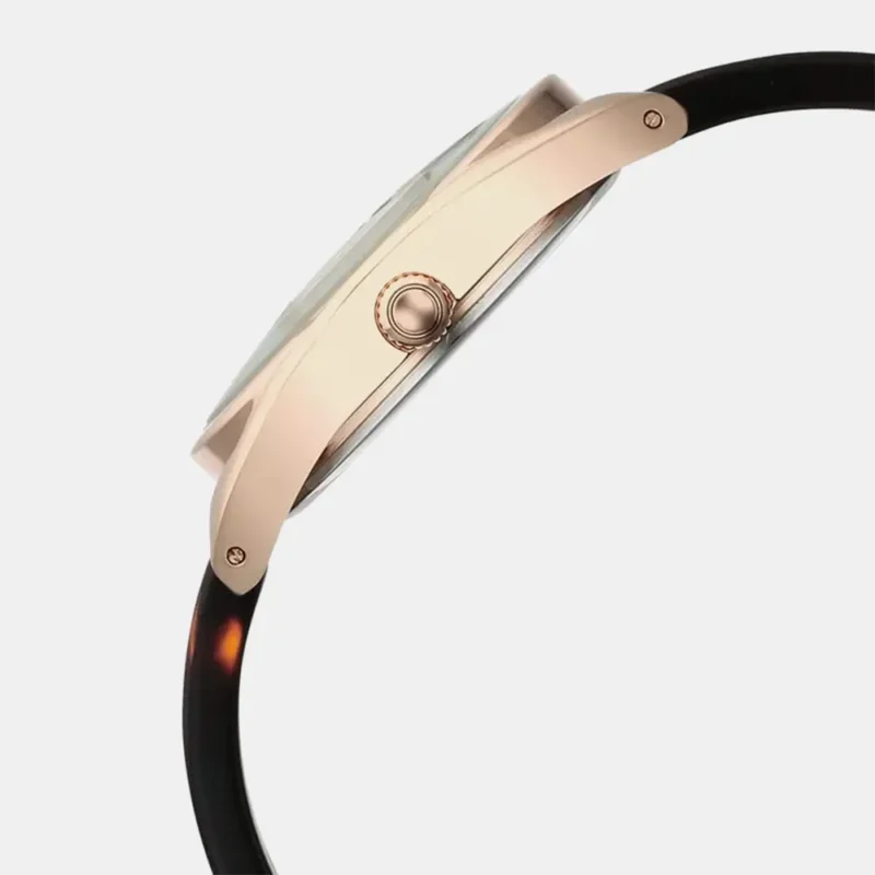 Fastrack Younique Quartz Analog Mother Of Pearl Dial Acetate And Metal Strap Watch For Girls 68036KD02 - Image 3