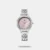 Designed to suit the preference of urban women, this watch from the collection by Fastrack is sure to make a style statement. Secured by a Mineral glass, the Pink round dial is protected in a case. It exhibits crown for time adjustment. The stainless steel strap flaunts a silver hue that accentuates the look of the watch. Moreover, it is fitted with a fold-over clasp with double push button safety clasp to ensure a secure fit on the wrist.