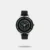 Put your foot on the pedal and speed things up with this trendy timepiece. This ultra-modern black dial has markings in an eye-catching combination of blue and white. The sleek black leather belt makes this watch a must-have accessory for every girl. Pair this accessory with a pair of denims and a wrap-around top, and turn up your femme meter.