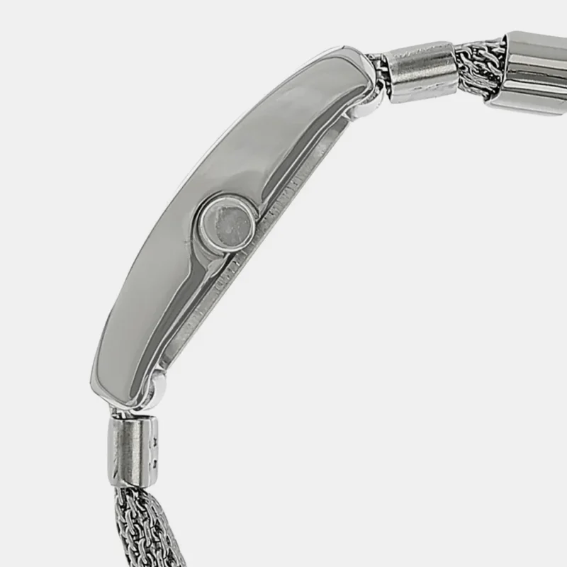 Fastrack Quartz Analog Silver Dial Stainless Steel Strap Watch for Girls NL2049SM09 - Image 4
