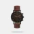 This statement piece ensures you stay in the limelight wherever you go. Its circular dial features simple triple hands, exuding a mysterious charm that captivates onlookers. Crafted with functionality in mind, this stainless steel watch boasts water resistance up to 50 meters, making it ideal for both everyday wear and aquatic adventures. Its chronograph features make it versatile, effortlessly pairing with both casual and semi-formal outfits.