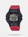 Heavy-duty, with a touch of radiance. The wide case, measuring 46.1 mm, features high-visibility bar index marks to ensure an easy read. The sunray dial is a striking complement to the bezel’s metallic finish, coming together in a design that is bold and tough. As much function as design, water resistance up to 100 meters, three-year battery life, LED backlight, and more deliver what you need on your most active days.