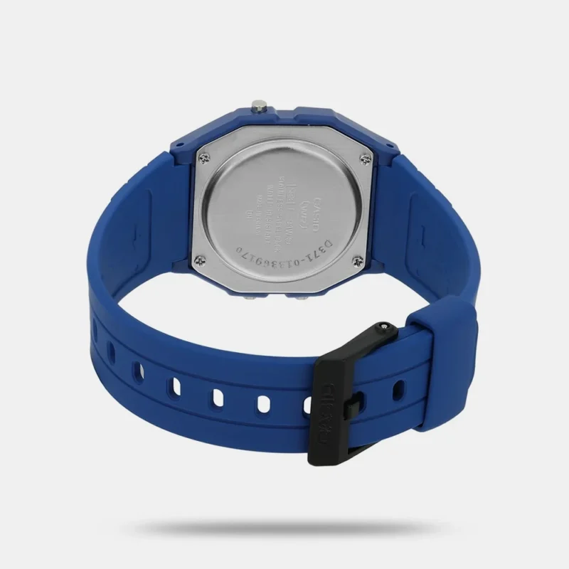 Casio Youth F-91WB-2A1DF Digital Blue Dial Unisex - D371 - Image 3