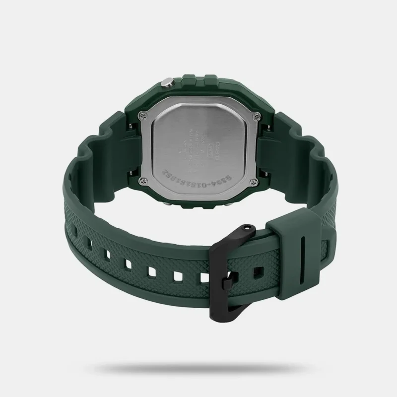 Casio Youth W-218H-3BVDF Digital Black Dial Unisex - D394 - Image 3