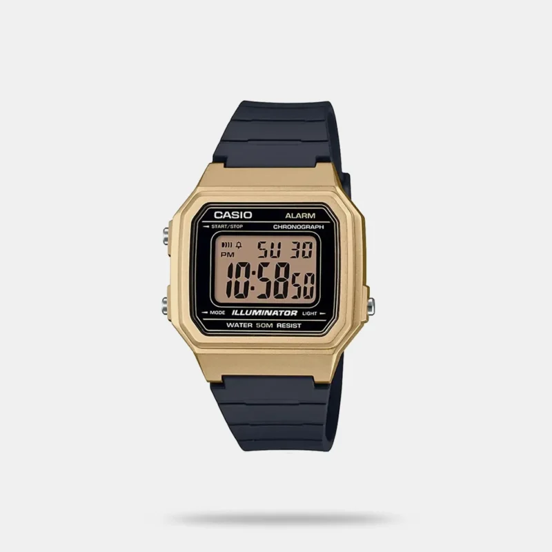 Casio Youth Series Digital Black Dial Men's Watch - W-217HM-9AVDF - I115