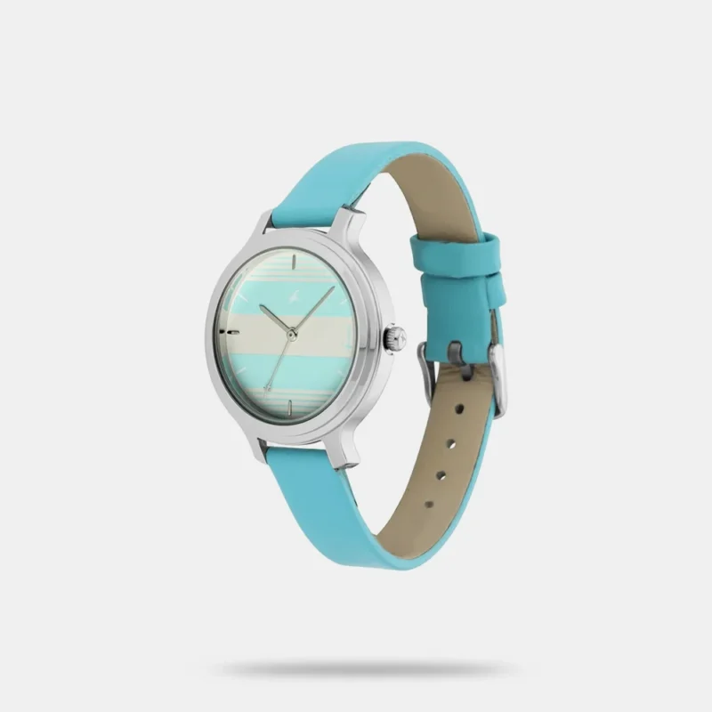 Fastrack Tripster Quartz Analog Bicolour Dial Leather Strap Watch for Girls - NN6217SL02 - Image 2