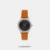 Adding to the lineage of one of the most trusted brands - Fastrack, this new classic for women will capture your heart with a beautiful mix of fine craftsmanship and contemporary style. The red tone of the leather strap combines perfectly with the black dial of this stylish wristwear. This two-tone timepiece comes with minimalist dial featuring Quartz movement with analog display and greyish tone markers. Resistant to water up to 3 ATM, this watch comes with a 24 month warranty.