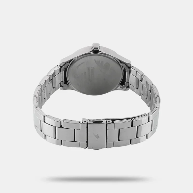 Fastrack All Nighters Quartz Analog Grey Dial Metal Strap Watch for Girls - NP6165SM01 - Image 3