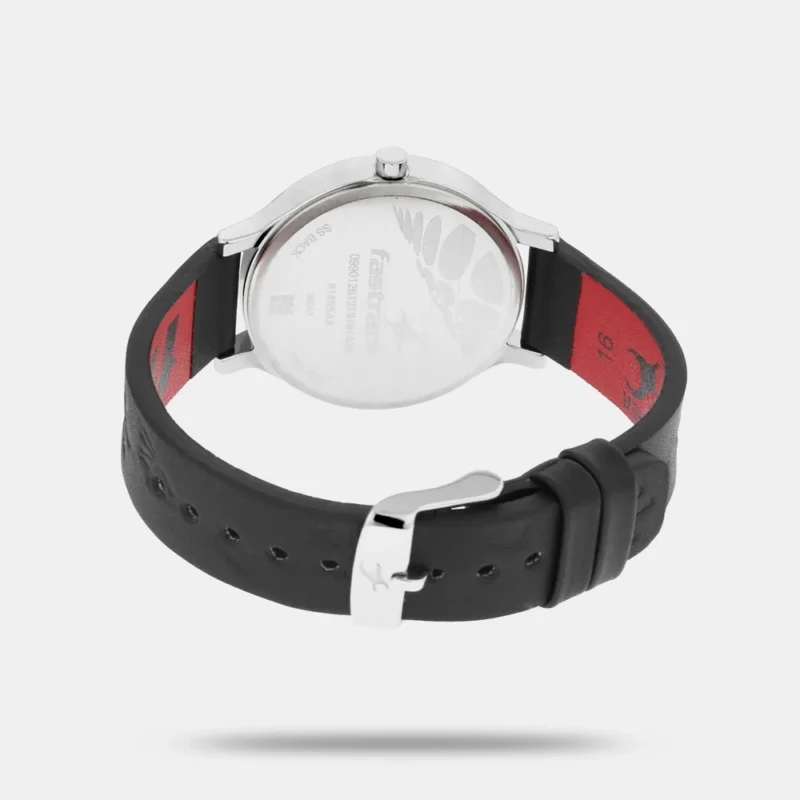 Fastrack I Love Me Quartz Analog Black Dial Leather Strap Watch for Girls - NP6189SL01 - Image 3