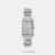 Set a trend among the crowd by wearing this women's analog watch from the Go Skate collection by Fastrack. Nestled in a 21.2 mm case, the silver rectangular dial is secured by a mineral glass. It exudes plain three hands, stick markings at the 3rd, 9th and 12th-hour positions, brand logo at the 6th-hour position and a crown for time adjustment. The stainless steel strap vaunts an elegant silver hue that enhances the look of the watch. Furthermore, it is completed with a push-button clasp to ensure a secure fit on the wrist.
