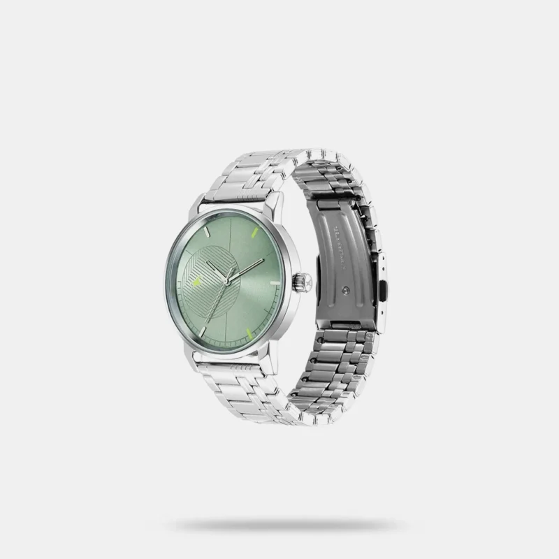 Fastrack Stunners Quartz Analog Green Dial Metal Strap Watch for Guys - NR3278SM01 - Image 2