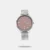 Impress all those around you by donning this analog watch from Fastrack. Encased in a 38 mm case, the pink round-shaped dial, features a plain 3-hand functionality, quartz movement and a crown for time adjustment. The stainless steel bracelet comes in a SC hue that further elevates the look of the watch. Besides, it has a water resistance of up to 30 m and is completed with a hook buckle to ensure a secure fit on the wrist.
