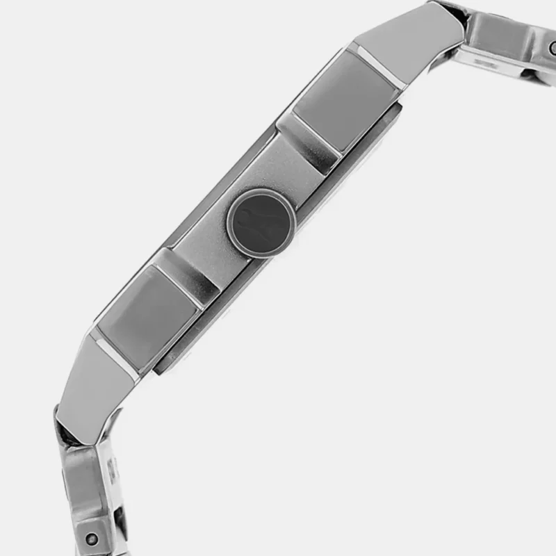Fastrack Quartz Analog Silver Dial Stainless Steel Strap Watch for Guys - NS1474SM01 - Image 4