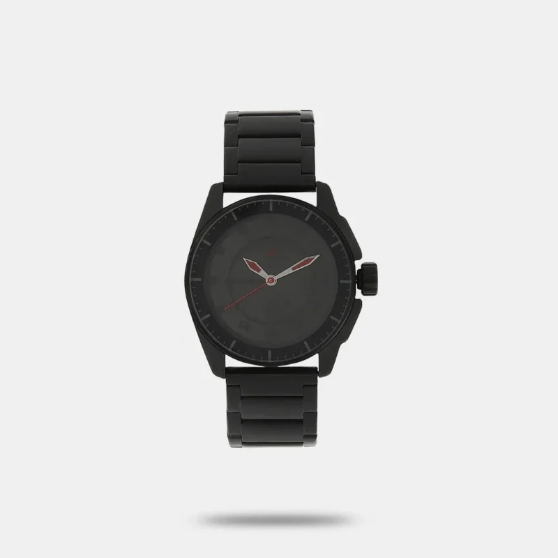 Fastrack Quartz Analog Black Dial Stainless Steel Strap Watch for Guys - NS3089NM01