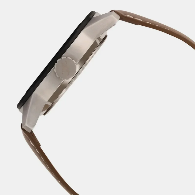 Fastrack Quartz Analog Silver Dial Leather Strap Watch for Guys - NS3099SL01 - Image 3