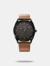 A classy look in a contemporary frame is what perfectly defines this men's analog watch from the X Thor collection by Fastrack. Its stainless steel bracelet exudes a blue hue that elevates the look of the watch. Housed in a 53 mm case, the black round dial looks quite attractive. It showcases plain three hands and a crown for time adjustment. This water resistant watch will be your timeless possession. Besides, it is completed with a push button clasp to ensure a secure fit on the wrist..