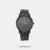 Give a stylish dimension to your look by wearing this men's analog watch from the Urban Camo collection by Fastrack. Exhibiting a black round-shaped dial, it is powered by a plain 3-hand movement. The elegant black stainless steel bracelet with a fold-over clasp makes it comfortable to wear. It has a dial diameter of 42 mm. It works on a quartz movement and is water resistant up to 50 m.