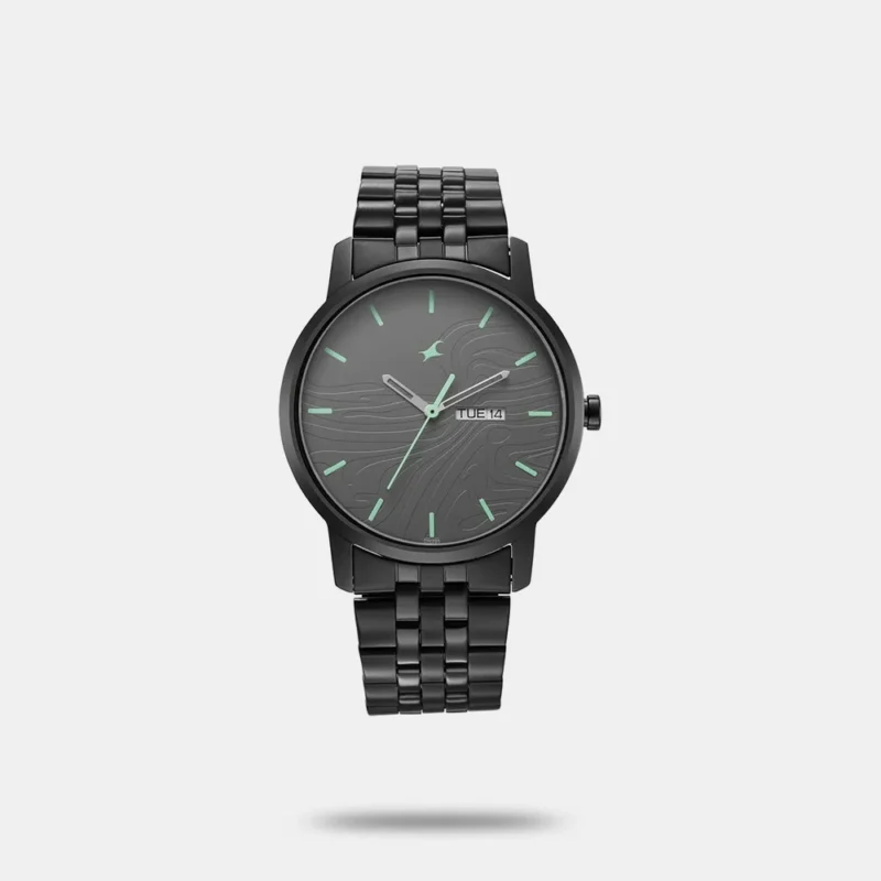 Fastrack Urban Camo Black Dial Watch for Guys - NS3295NM01