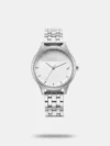 Simple yet stylish, this men's analog watch from Fastrack is sure to compliment your casual outfit. This plain three handed watch has a silver round shaped dial and a quartz movement. The strap of this watch is made of premium quality genuine leather and is brown in color. The buckle clasp will bring convenience to you. It is water resistant up to 50 meters. You can team this watch with your casual attires to look trendy.