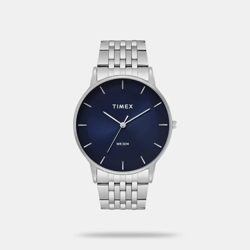 Men Quartz Blue Dial Analog Stainless Steel Watch - TWTG12001