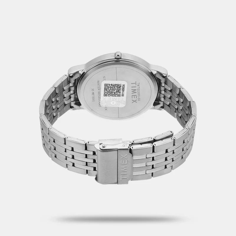 Men Quartz Blue Dial Analog Stainless Steel Watch - TWTG12001 - Image 5