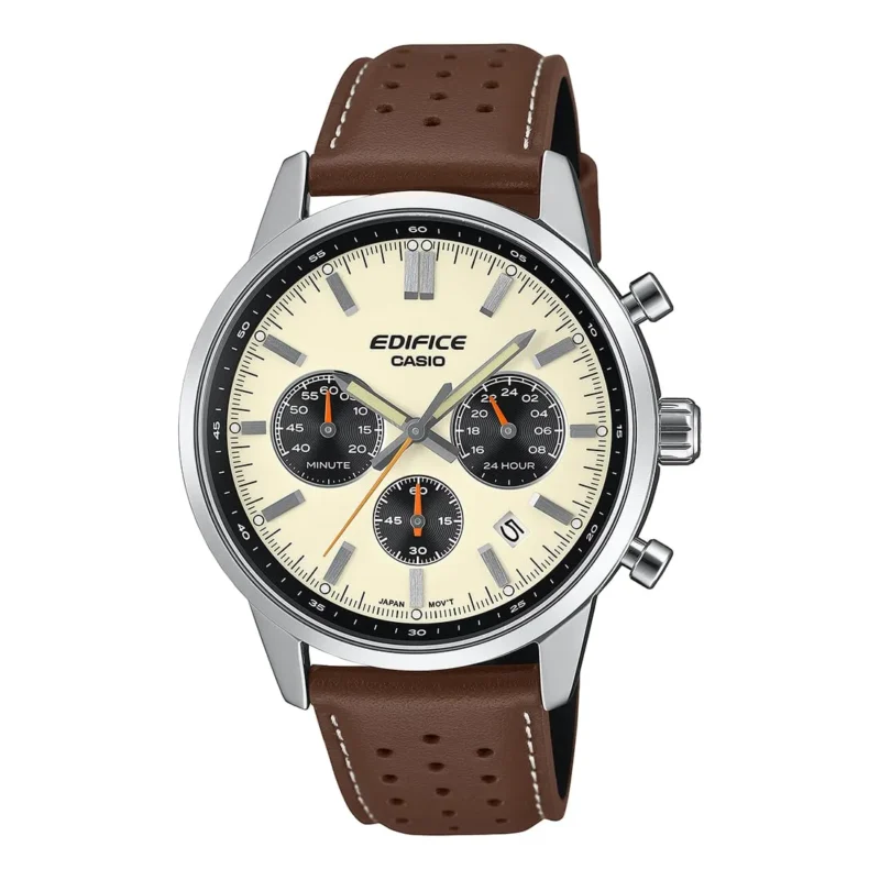 Casio Edifice EFR-575L-7ADF Analog Cream Dial Men - ED657
