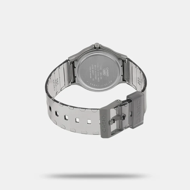 Enticer Women Quartz Grey Dial Analog Resin Watch MQ-24S-8BDF - A2298 - Image 3