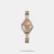 Add a touch of sparkle to your watch wardrobe while sporting your GUESS love with this new bangle look featuring a glitzed out triangle on its dial and crystals on the bezel and bangle! Self-adjustable g-links make this style easy to size. Great on its own or stacked with other jewelry!