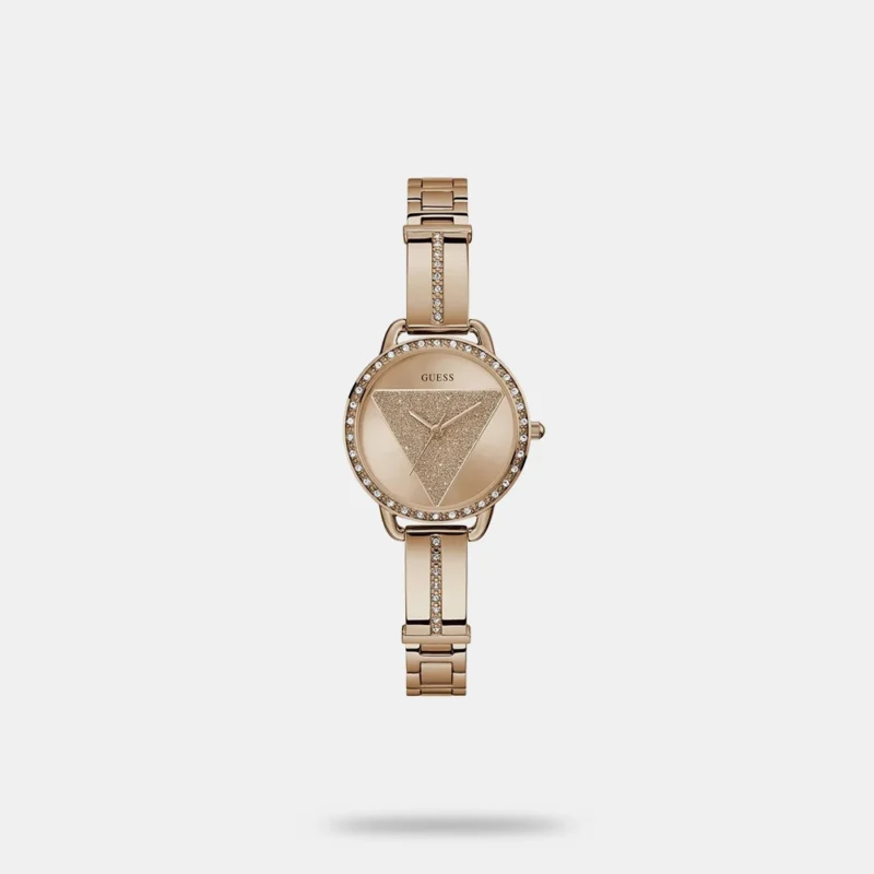 Women Quartz Rose Gold Dial Analog Stainless Steel Watch - GW0914L3
