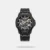 A stylish addition to your overall outfit, this automatic watch is characterized by an attractive skeleton dial with baton hour markers. It is engineered with a durable stainless steel strap that has a triple-fold clasp for a secure fit. Additionally, it is also water-resistant up to 30m for added assurance.
