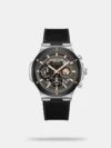 Designed to suit the preference of urban men, this analog watch from the collection by Kenneth Cole is sure to make a style statement. Secured by a sapphire glass, the black round dial is protected in a case. It exhibits crown for time adjustment. The metal strap flaunts a black hue that accentuates the look of the watch. Moreover, it is fitted with a buckle clasp to ensure a secure fit on the wrist.